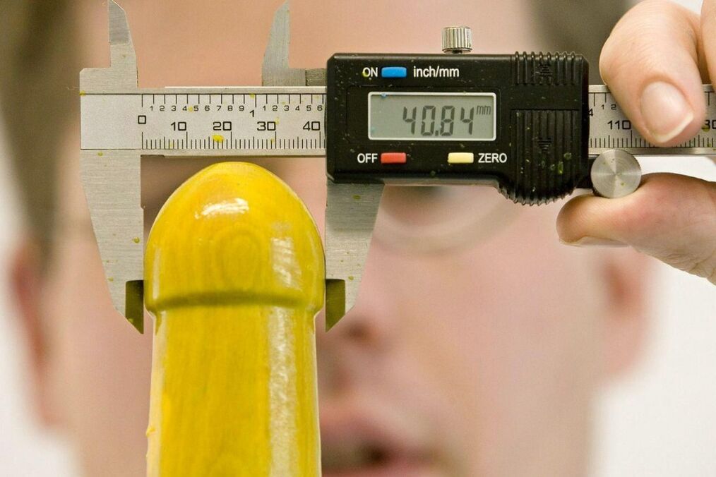 Messung des Penisvolumens vor der Vergrößerung